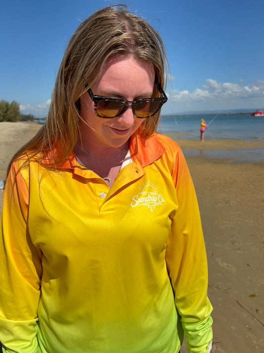 Women's UPF 50+ Fishing Shirts - Citrus Twist