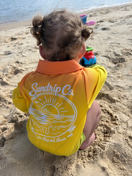 Baby UPF 50+ Fishing Rompers - Little Citrus