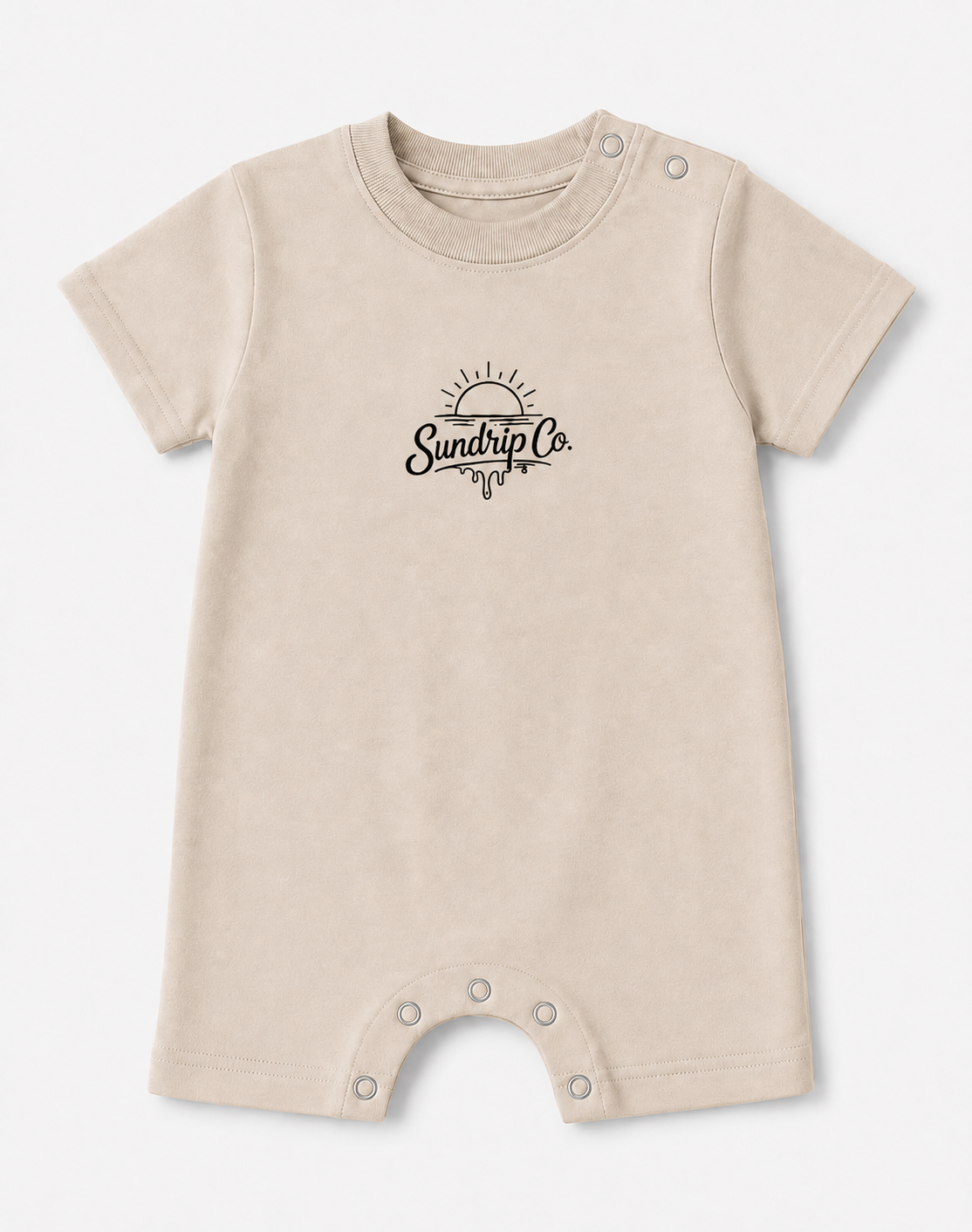 Baby Everyday Romper - Beige