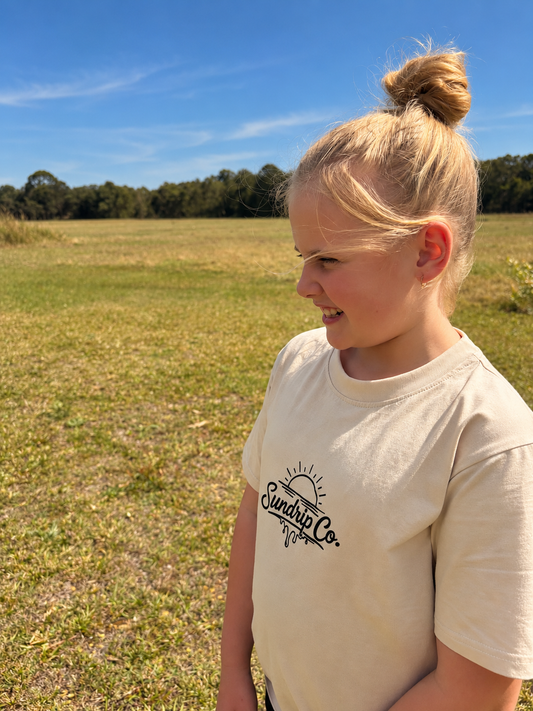 Kids' Everyday Tee - Beige