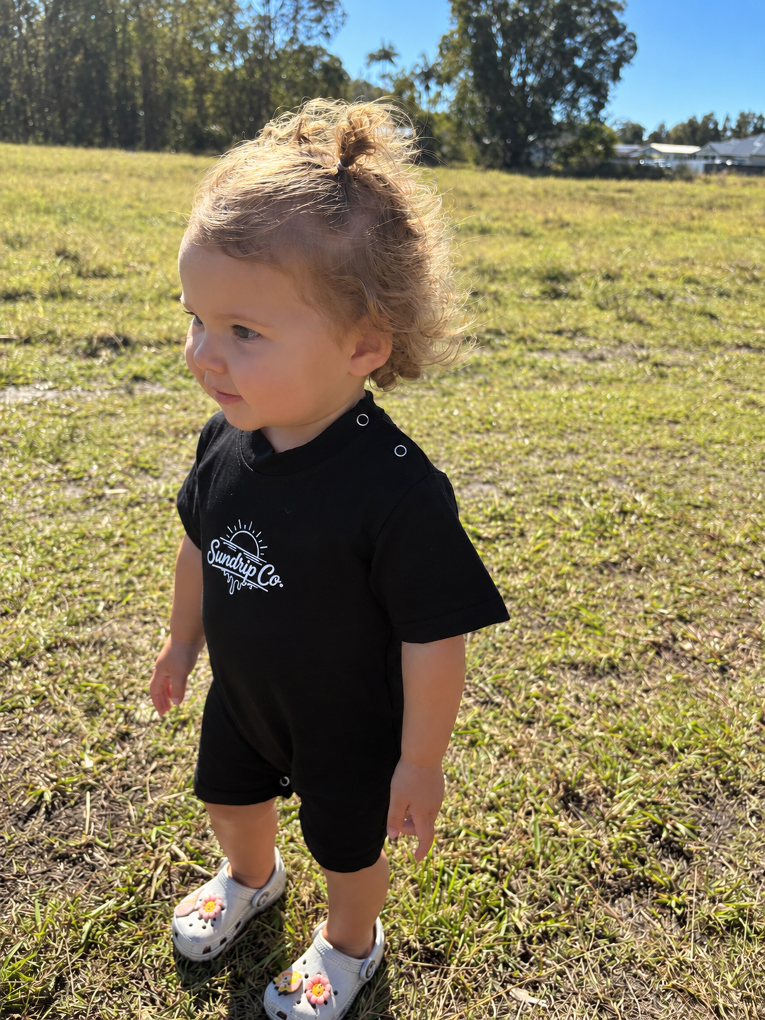 Baby Everyday Romper - Black